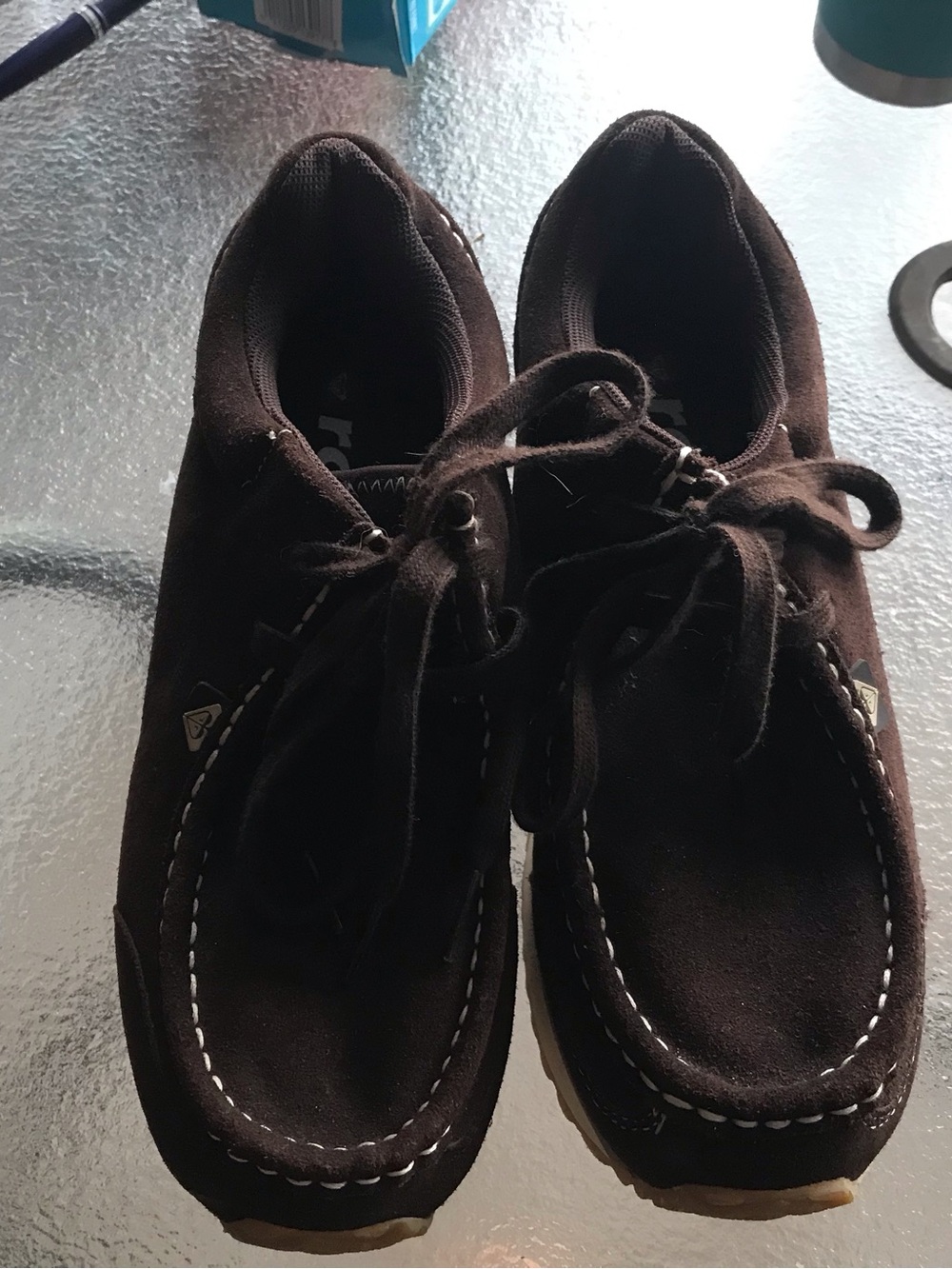 Roxy Y2K Sz 8 Gypsy Platform Sneakers Leather